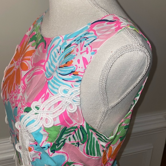 Lilly Pulitzer‎ for Target 20th Anniversary Floral Shift Dress Size 8 - Picture 7 of 14